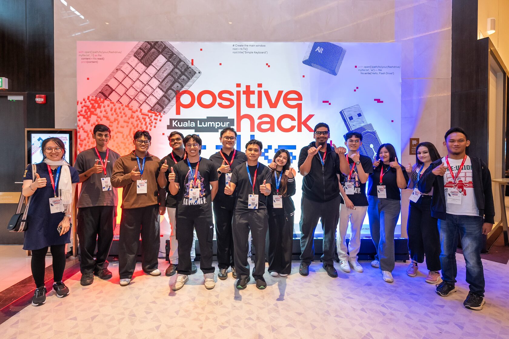 Positive Hack Talks community event photo